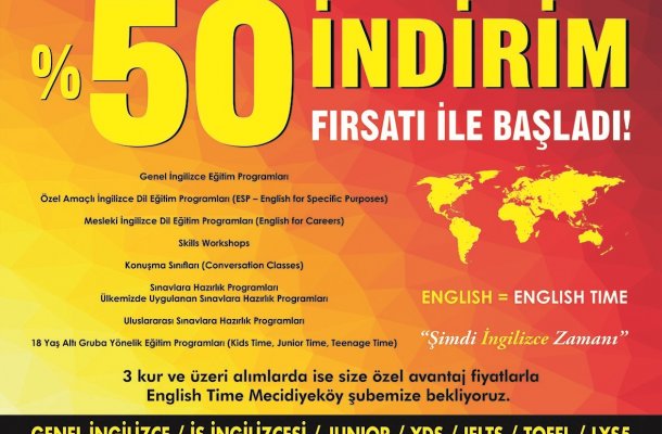 BC CUP  & ENGLISH TIME  İŞ BİRLİĞİ